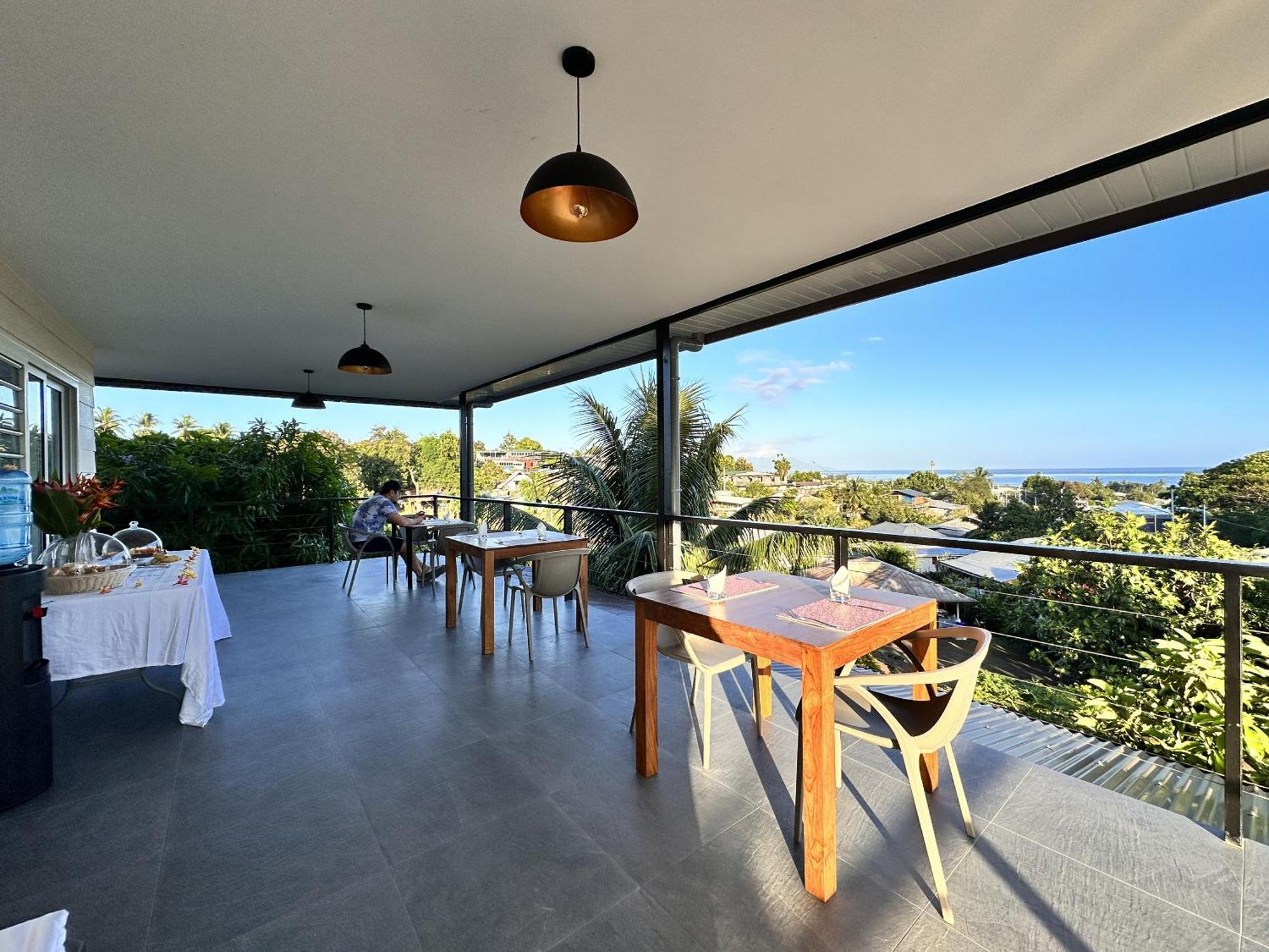 Ononui Lodge Airport, Ocean-View, Private Bathroom And Balcony, Free Wifi And Parking, On-Site Car Rental Faaa Luaran gambar